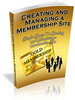 Thumbnail Creating And Managing  A Membership Site  