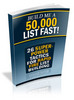 Thumbnail Build Me A 50,000 List Fast!