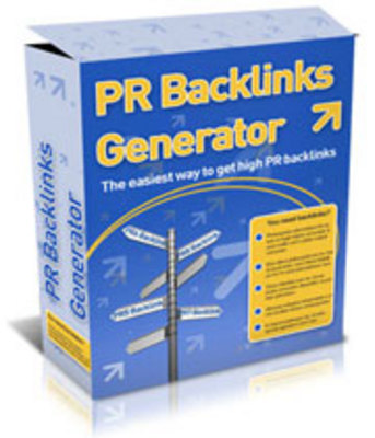 Product picture PR Backlinks Generator  