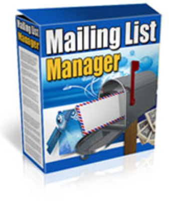 Product picture Mailing List Manager  