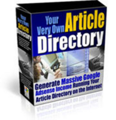 Product picture Your Very Own Article Directory  