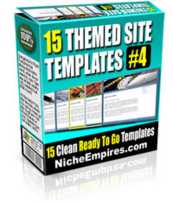 Product picture 15 Themed Site Templates Volume #4 