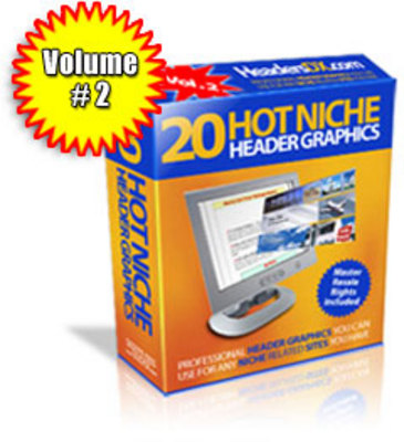 Product picture 20 HOT Niche Header Graphics Volume #2 
