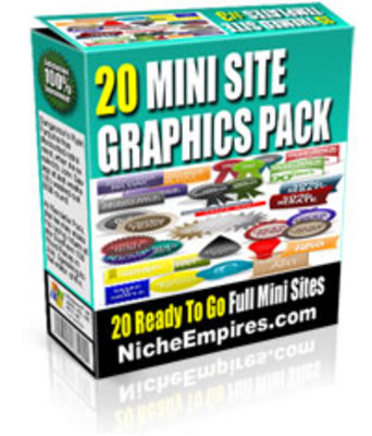 Product picture 20 Minisite Graphics Pack 