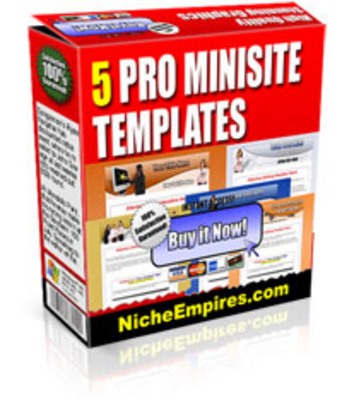 Product picture 5 PRO MiniSite Templates 