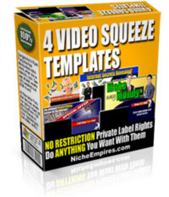 Product picture 4 Video Squeeze Templates 