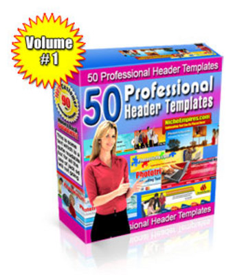 Product picture Professional Header Templates Volume #1 
