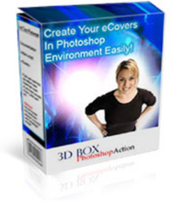 Product picture 3D Box Photoshop Action Scripts 