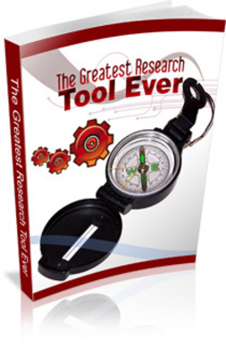 Product picture The Greatest Research Tool Ever