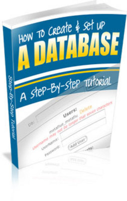 Product picture How To Create And Setup A Database  