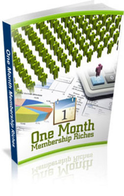 Product picture One Month Membership Riches  