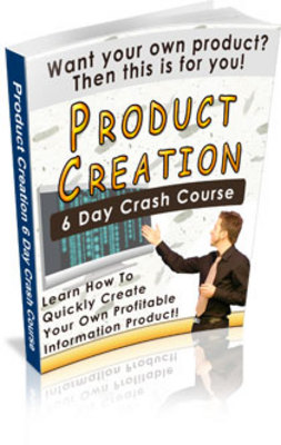 Product picture Product Creation Crash Course  