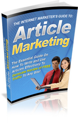 Product picture Marketers Guide To Article Marketing  