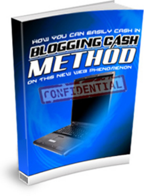 Product picture Blogging Cash Method Volumes 1 And 2