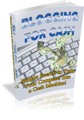 Product picture Blogging For Cash