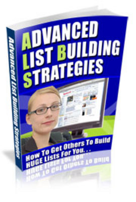 Product picture Advanced List Building Strategies  